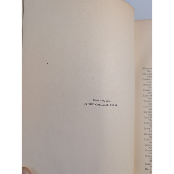 British Orators – World's Great Classics – 1900 Revised 2-Volume Set – HC - Picture 9 of 16